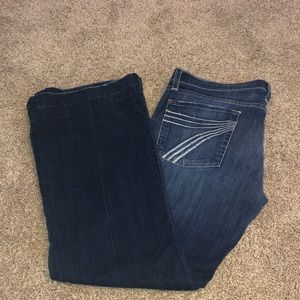 SEVEN FOR ALL MANKIND DOJO Jeans Size 31 inseam 30